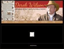 Tablet Screenshot of derekwilson.com